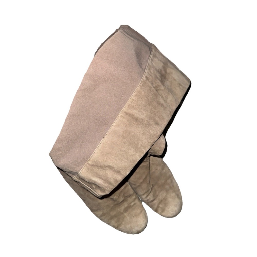Stuart Weitzman Suede 5050 Over The Knee Boots Beige/Tan/Stone/khaki Size 10.5